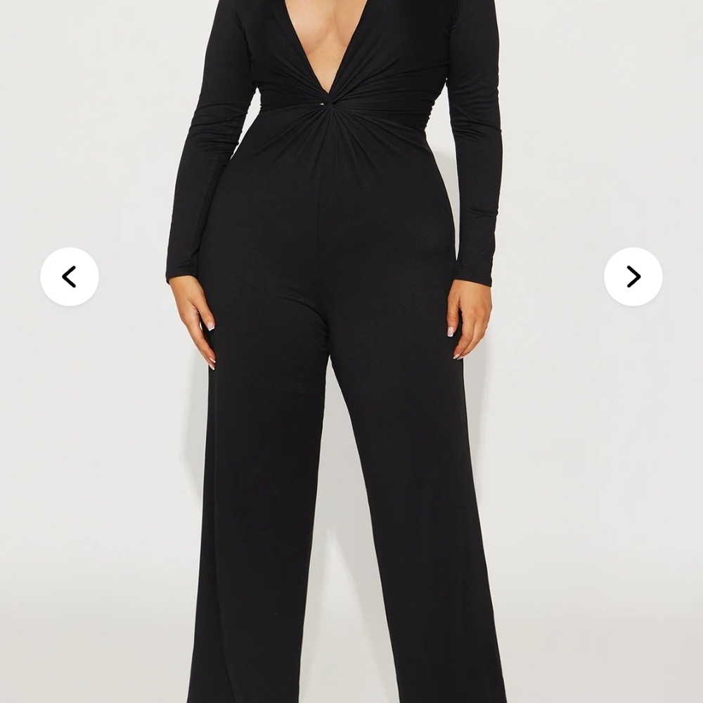 Fashion Nova Brown Jumpsuit